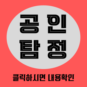 공인탐정
